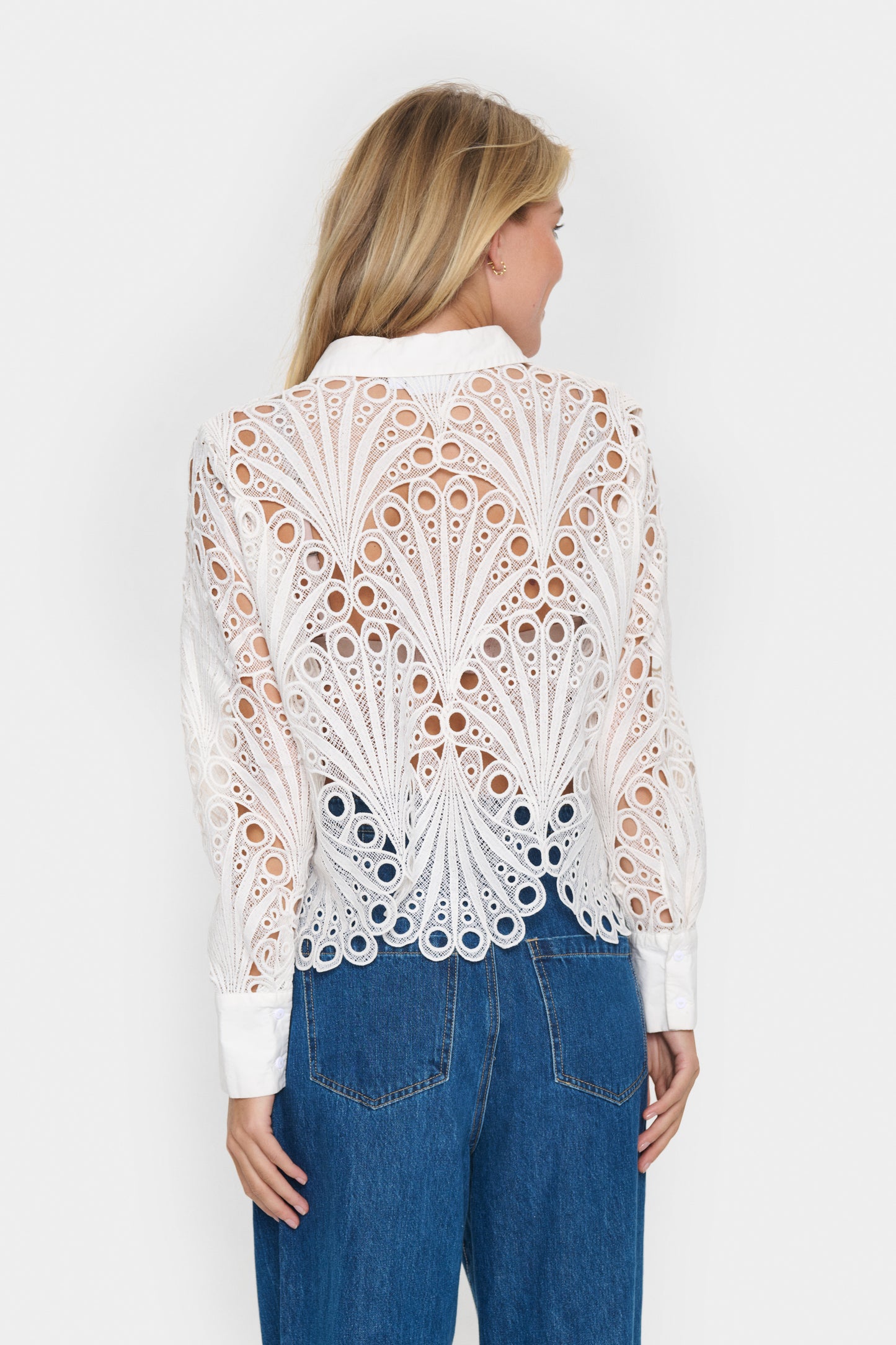 Saint Tropez Jilianna Shirt | Bright White