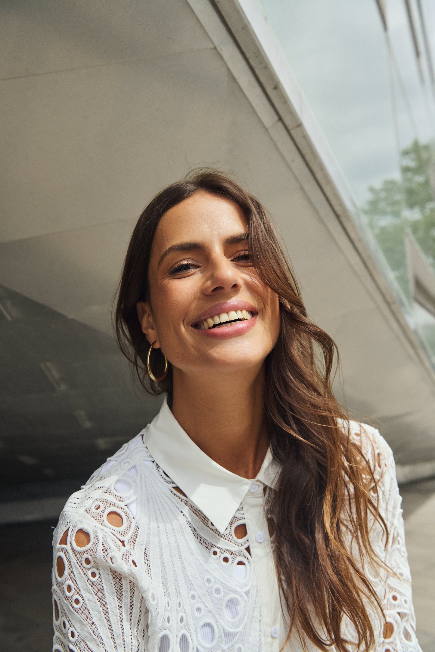 Saint Tropez Jilianna Shirt | Bright White