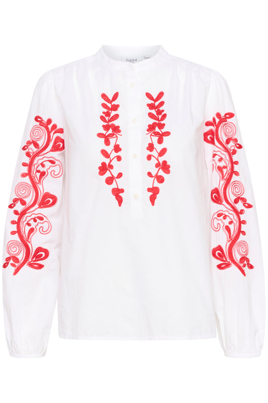 Saint Tropez JesabelSZ Shirt | Bright White