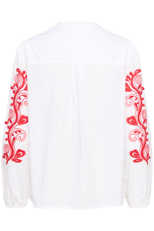 Saint Tropez Jesabel Shirt | Bright White