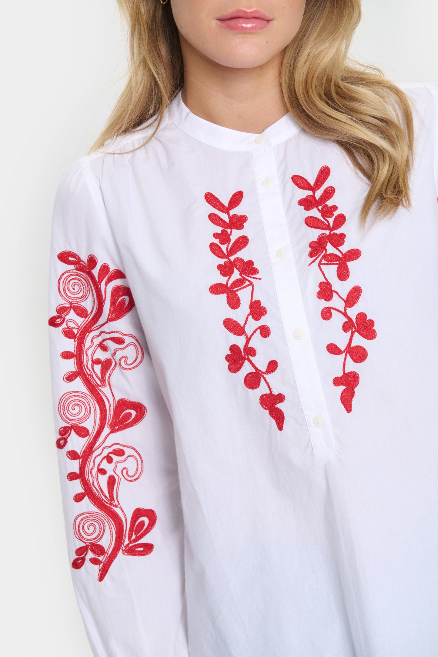 Saint Tropez Jesabel Shirt | Bright White