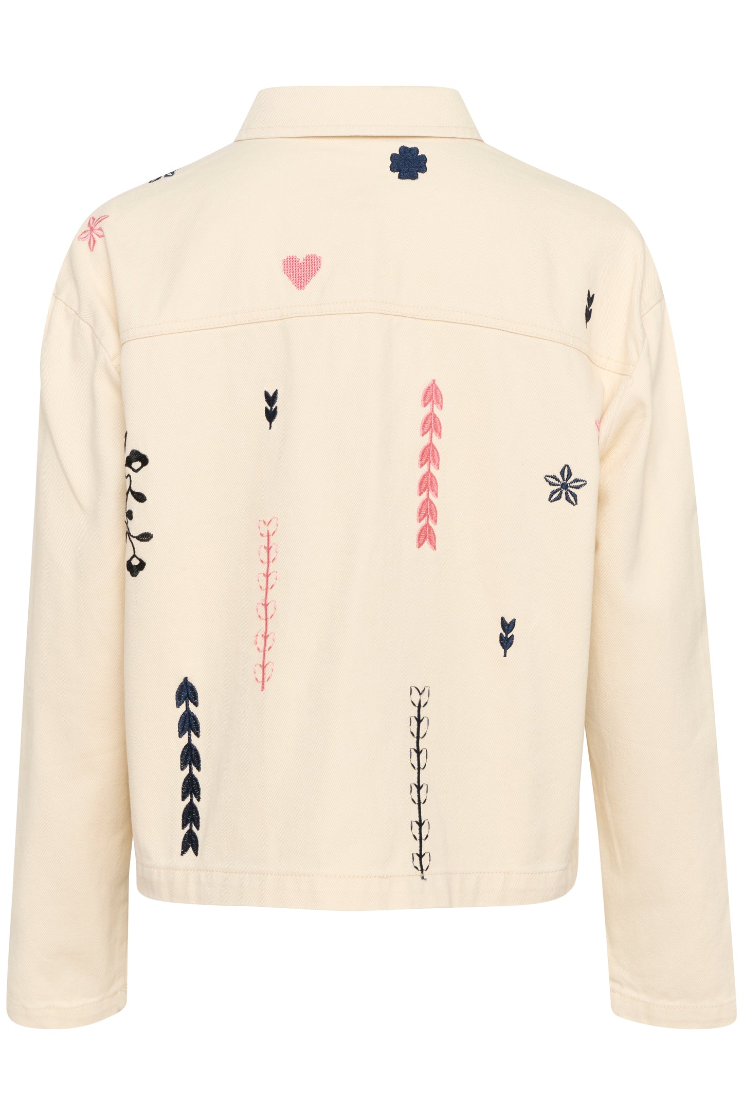 Saint Tropez Jean Jacket | Creme