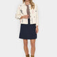 Saint Tropez Jean Jacket | Creme