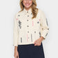 Saint Tropez Jean Jacket | Creme