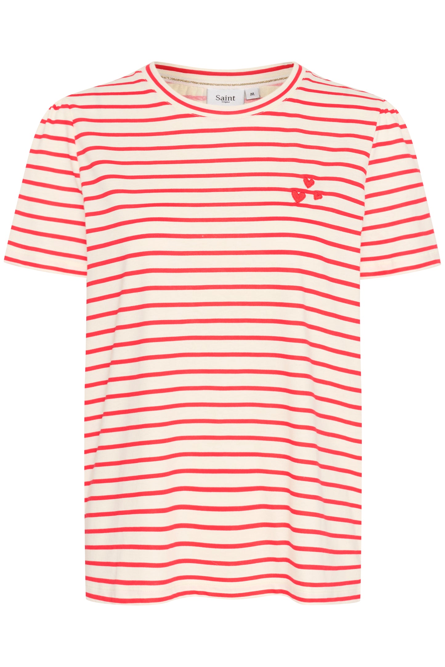 Saint Tropez JuciaSZ T-Shirt | Flame Scarlet White Stripe