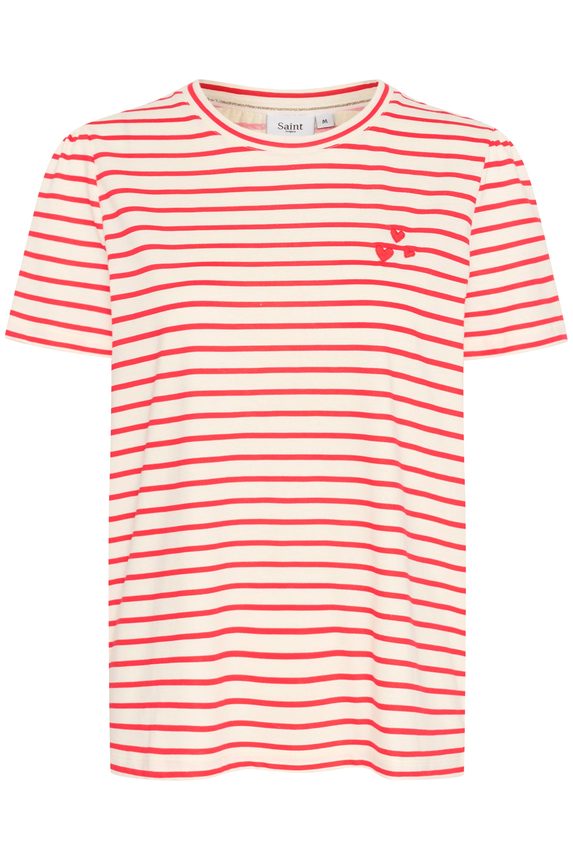 Saint Tropez JuciaSZ T-Shirt | Flame Scarlet White Stripe