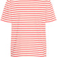 Saint Tropez Jucia T-Shirt | Flame Scarlet White Stripe