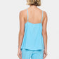 Saint Tropez Zalinda Strap Top | Ethereal Blue