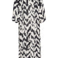 Saint Tropez Kelsie Shirt Dress | Black Monochrome Stokes