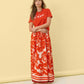 Saint Tropez Khloe Skirt | Poinciana Water Blooms