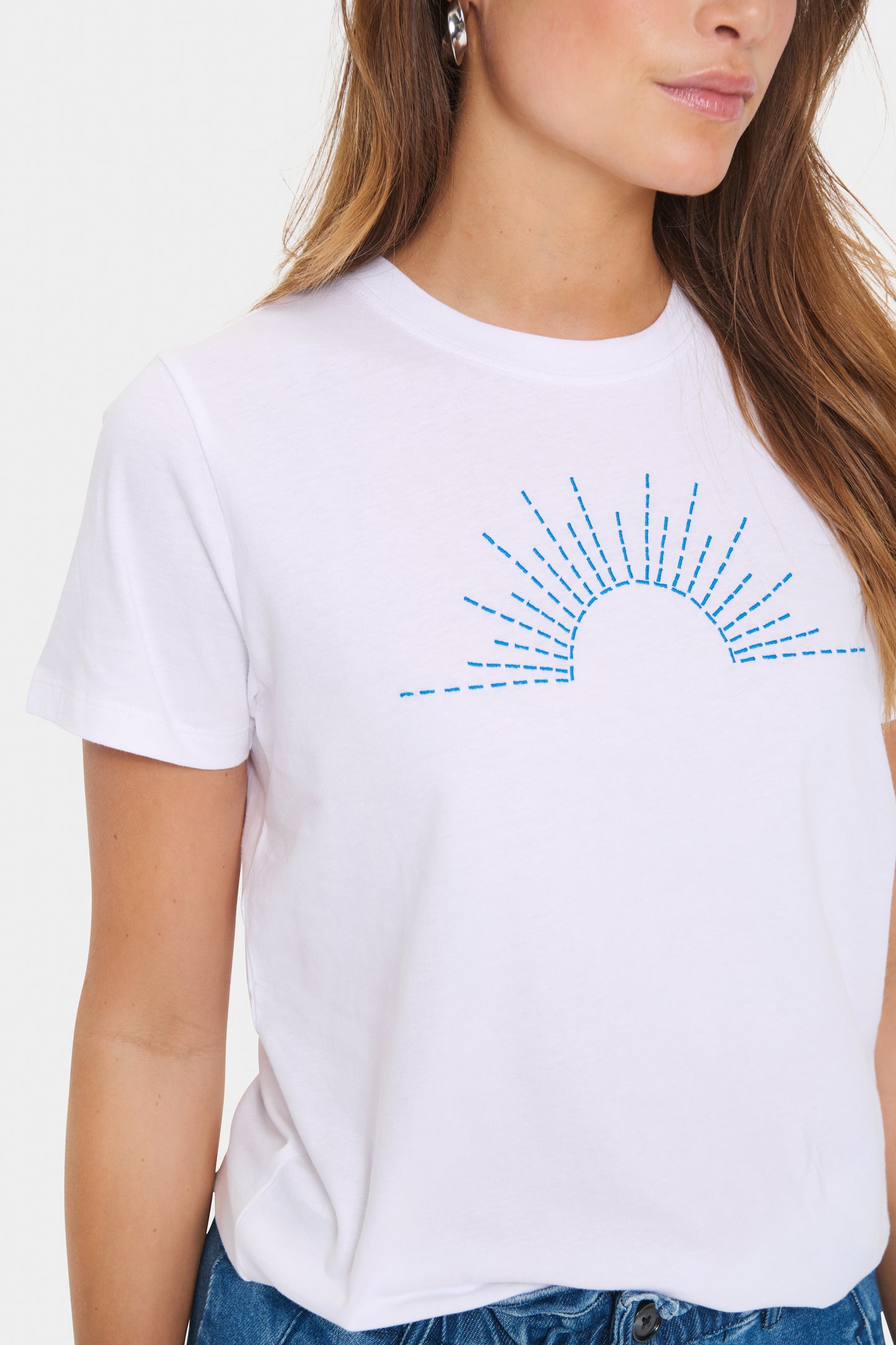 Saint Tropez Kanva T-Shirt | Campanula