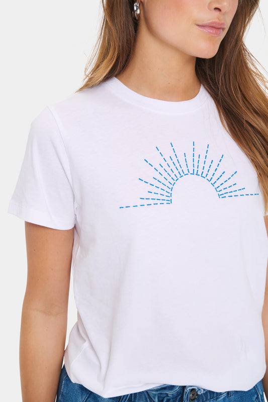 Saint Tropez Kanva T-Shirt | Campanula