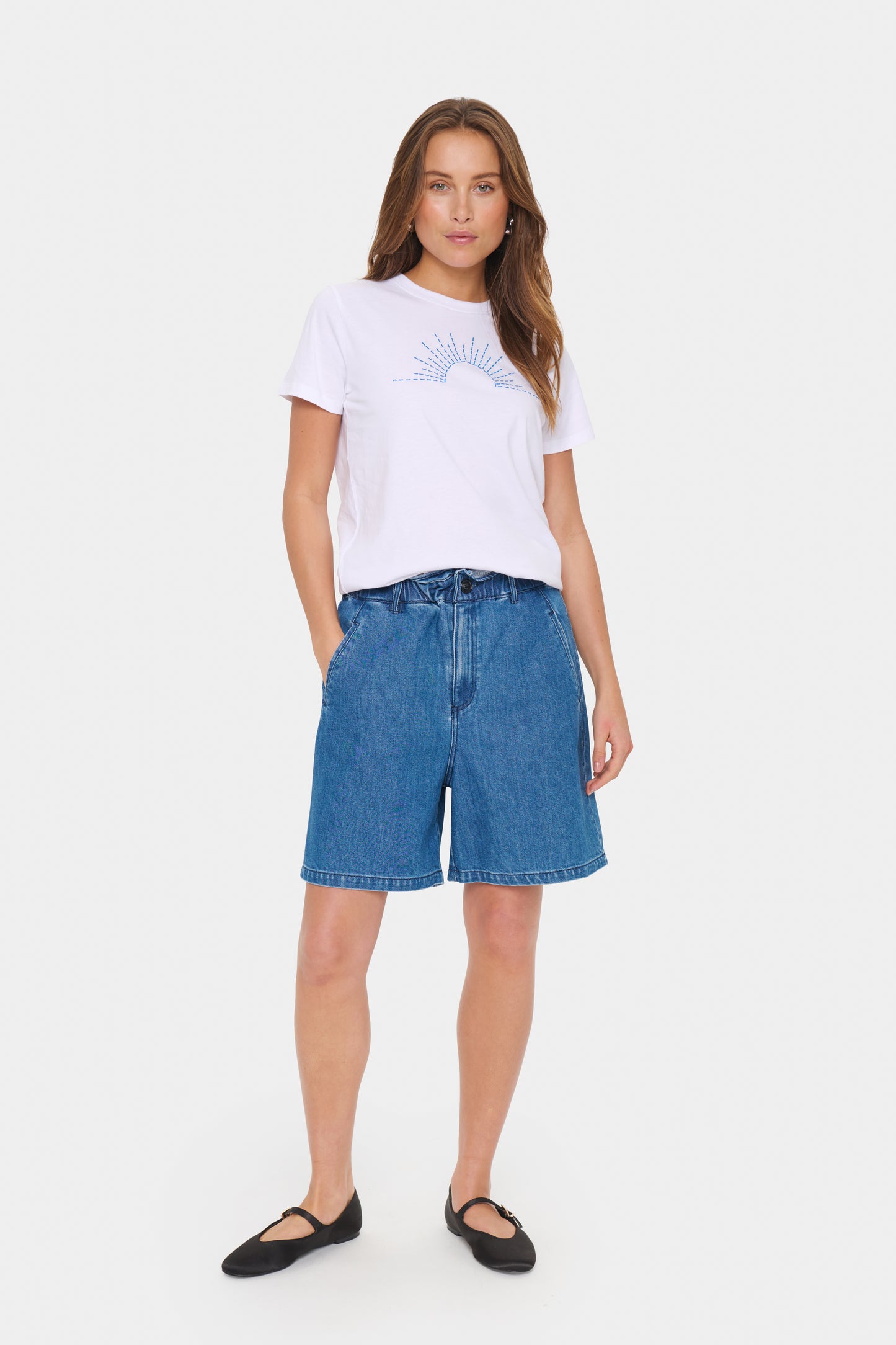 Saint Tropez Kanva T-Shirt | Campanula