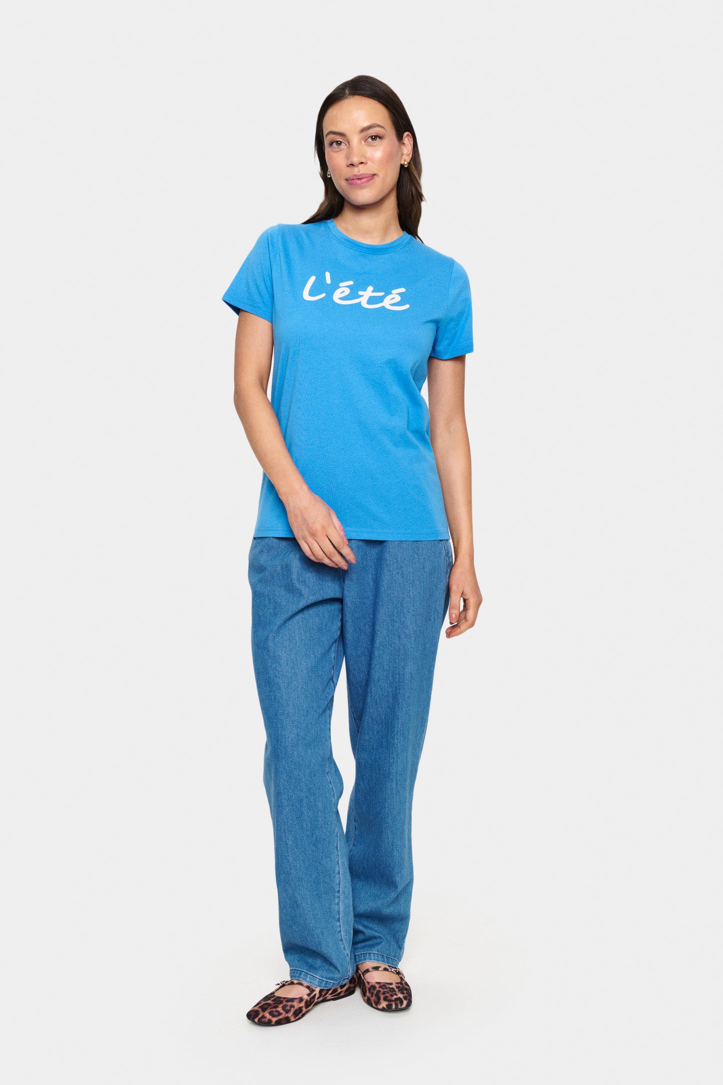 Saint Tropez Kortnea T-Shirt | Campanula