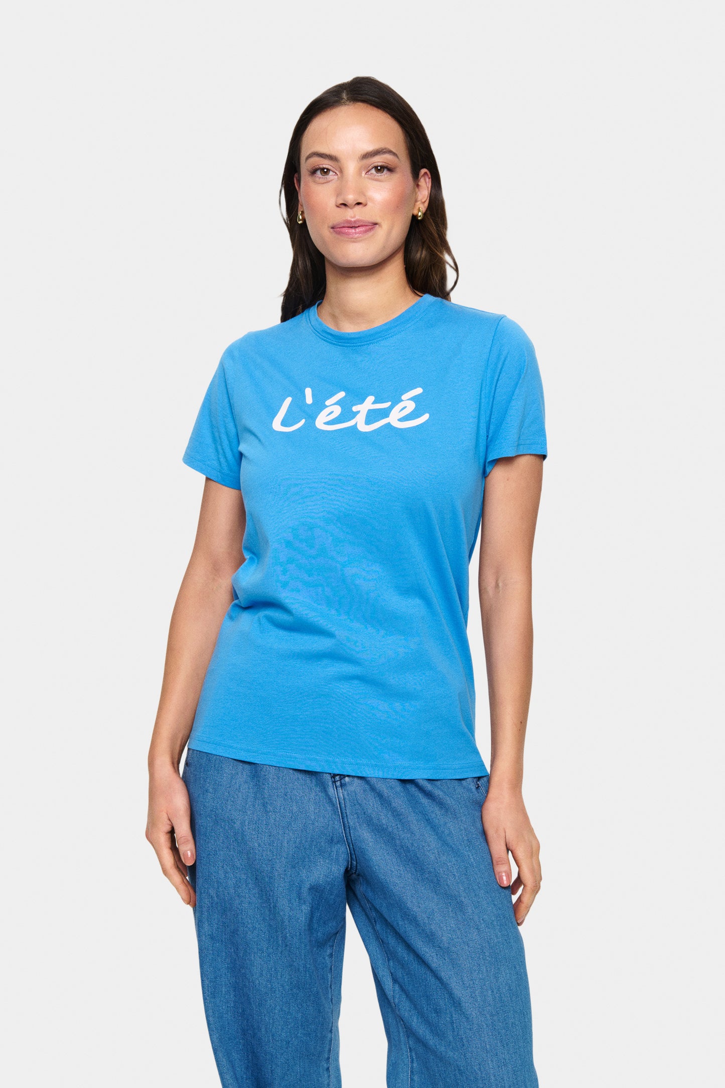 Saint Tropez Kortnea T-Shirt | Campanula