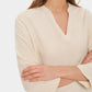 Saint Tropez Katha Blouse | Fog