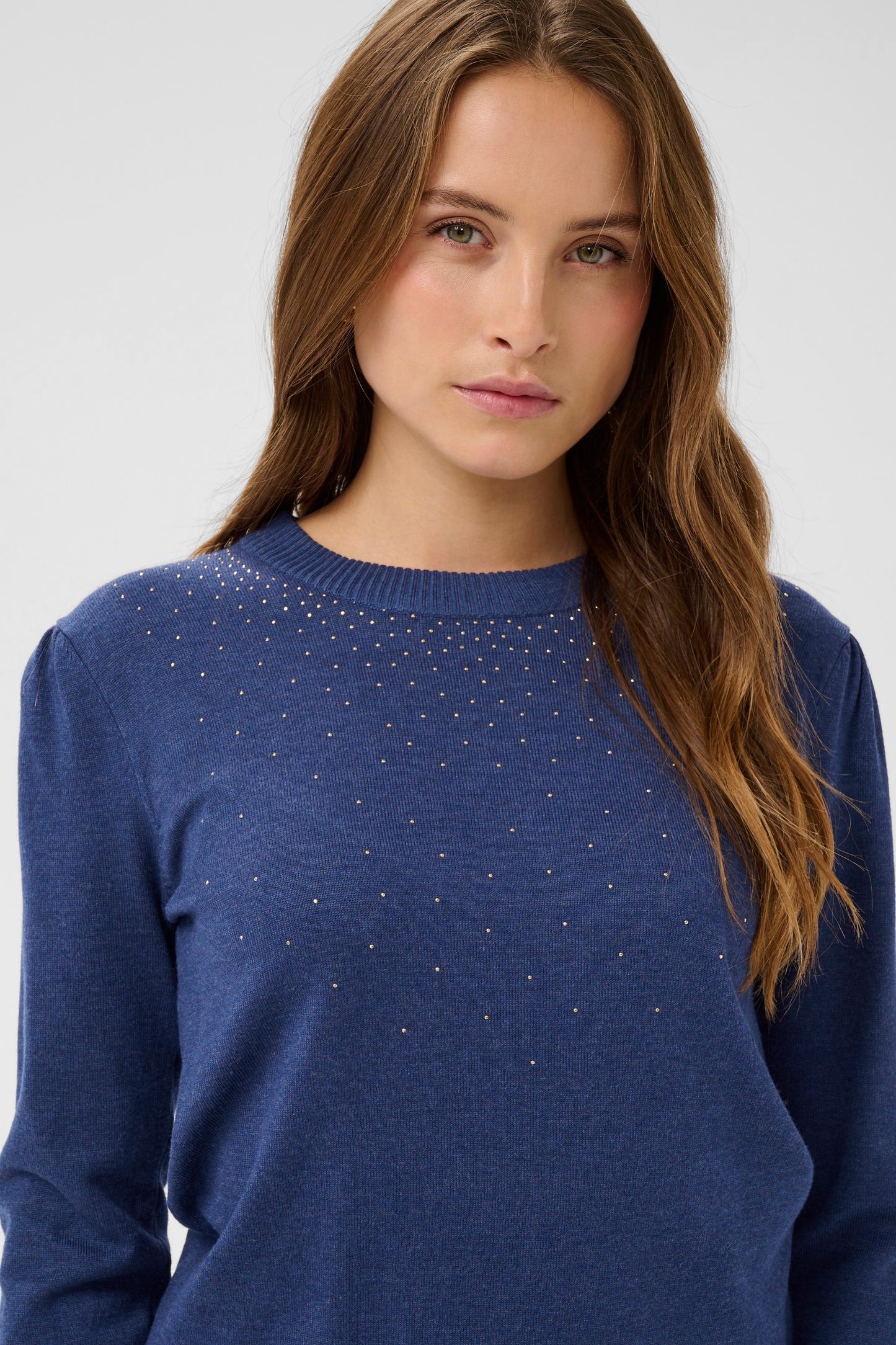Cherri Pullover | Pageant Blue Melange