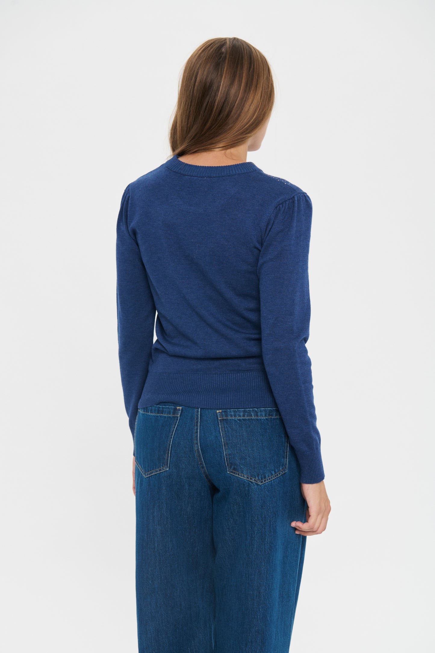 Cherri Pullover | Pageant Blue Melange