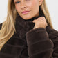 Saint Tropez Leonie Jacket | Chocolate Brown