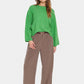 Saint Tropez Larna Pullover | Greenbriar