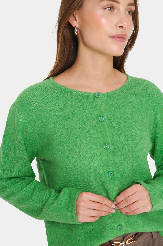 Saint Tropez Larna Cardigan | Greenbriar