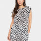 Saint Tropez Vega Adele Top | Small Monochrome Strokes