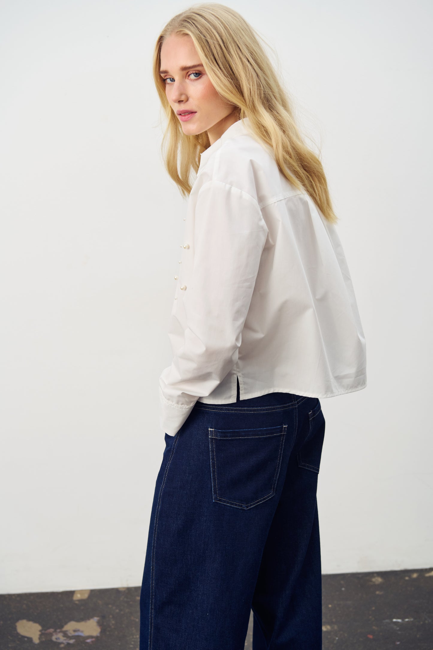 Saint Tropez Lupina Shirt | Bright White