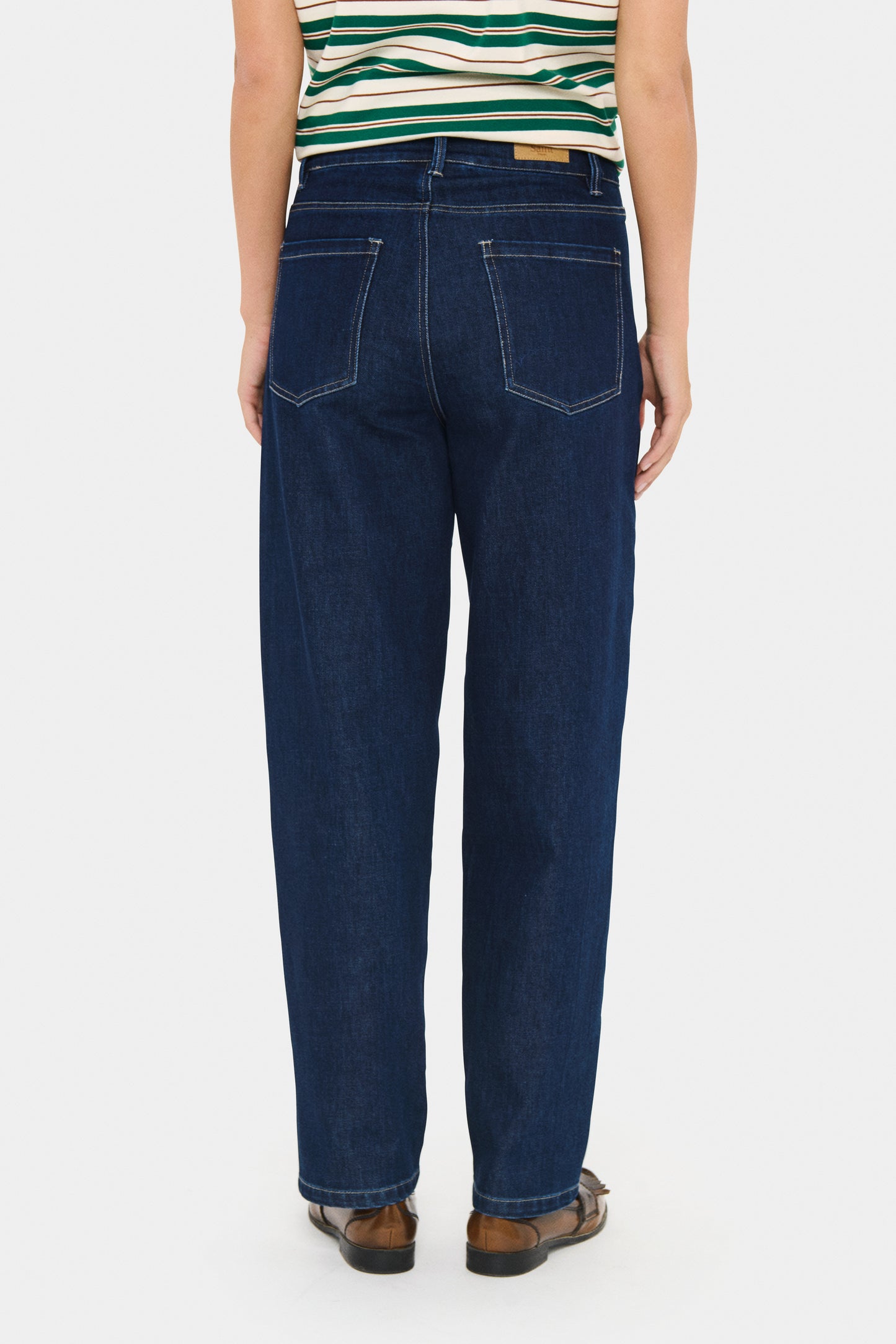 Saint Tropez Loesa Jeans | Dark Blue Denim
