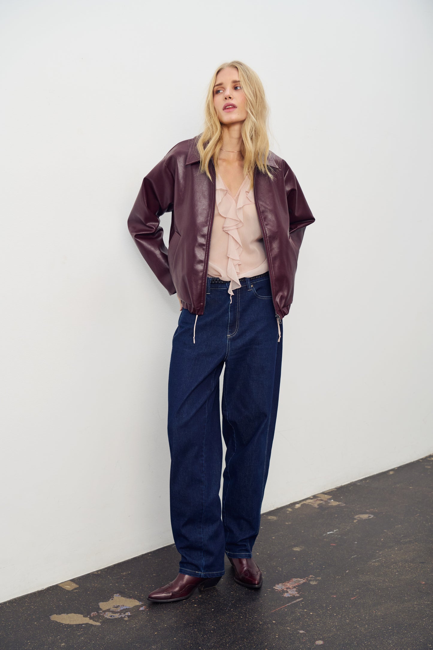Saint Tropez Loesa Jeans | Dark Blue Denim