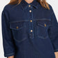 Saint Tropez Loesa Denim Dress | Dark Blue Denim