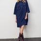 Saint Tropez Loesa Denim Dress | Dark Blue Denim