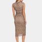 Saint Tropez Loreen Dress | Black Reg Leo