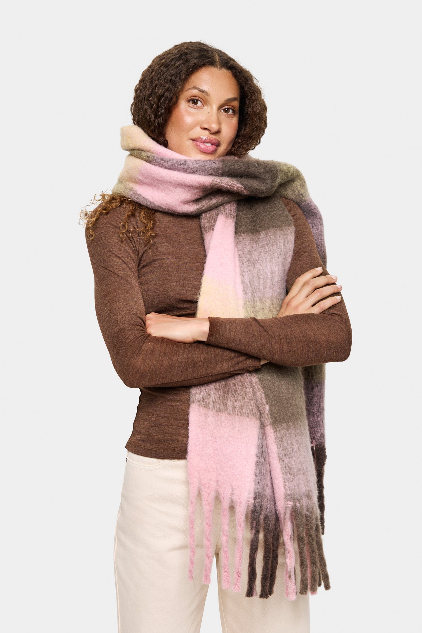 Saint Tropez Landa Scarf | Pink Nectar