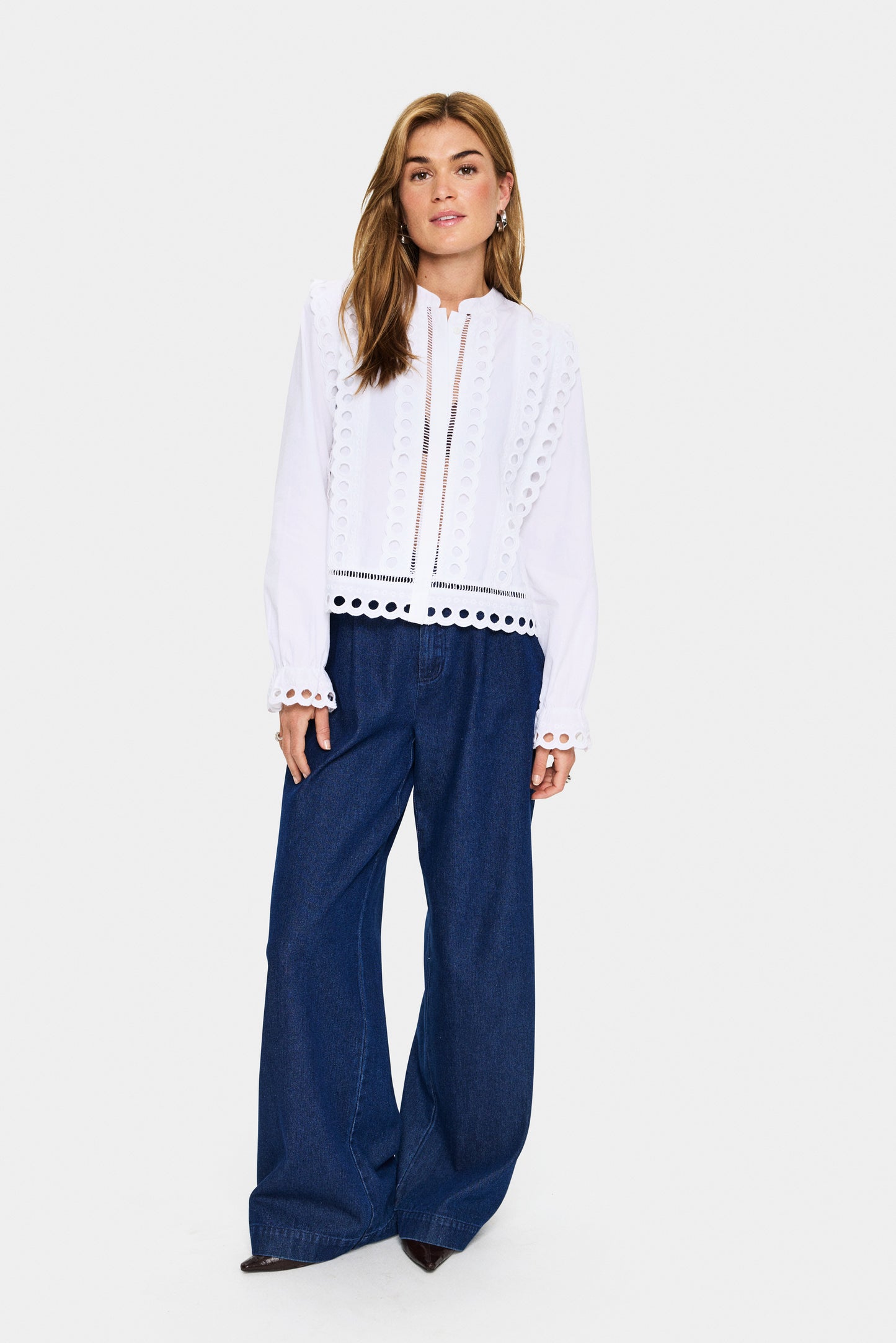 Saint Tropez Marlee Shirt | Bright White