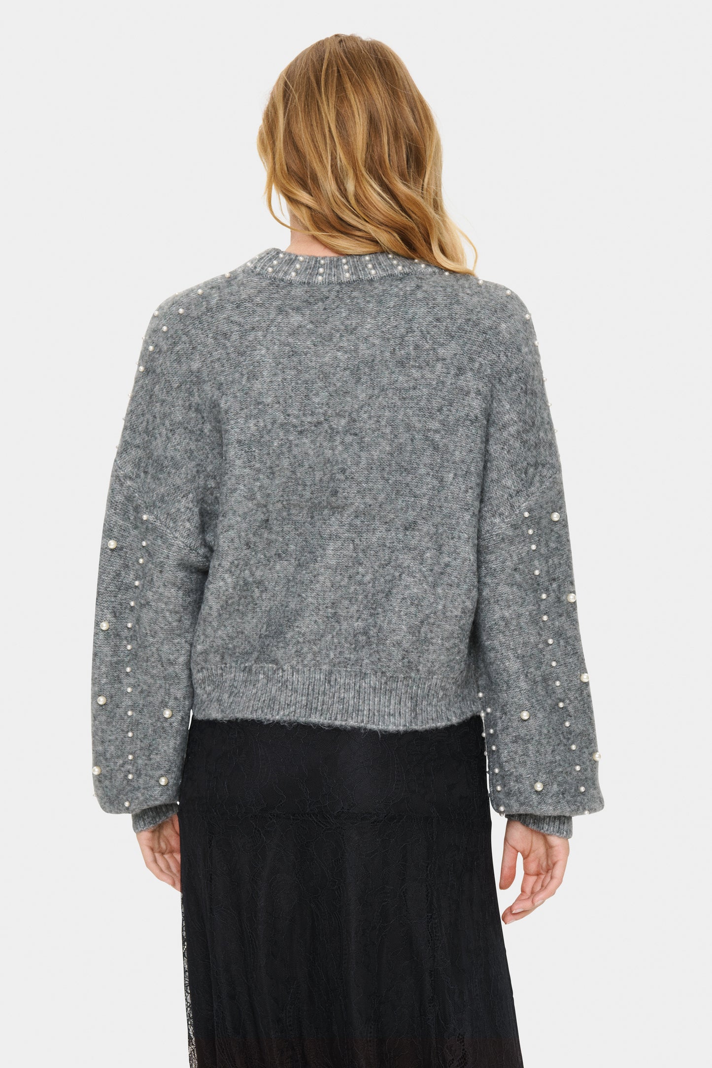 Madeleine Pullover | Gunmetal Melange