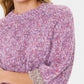 Saint Tropez Mylene Pullover | Red Violet