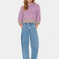 Saint Tropez Mylene Pullover | Red Violet