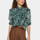 Maxine Blouse | Pine Autumn Floral