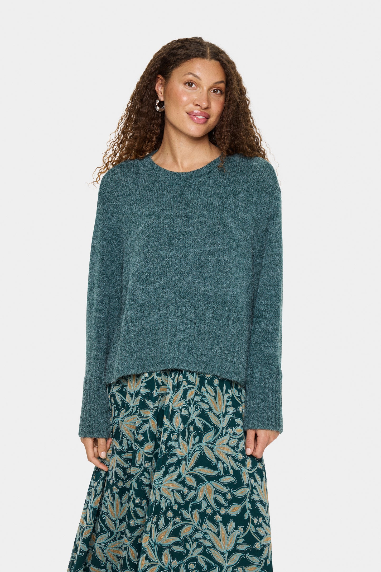 Saint Tropez MallorySZ Pullover | June Bug Melange