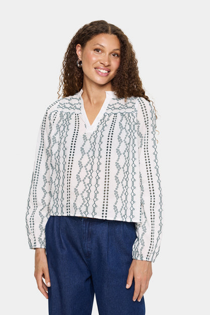Saint Tropez MalvieSZ Blouse | June Bug
