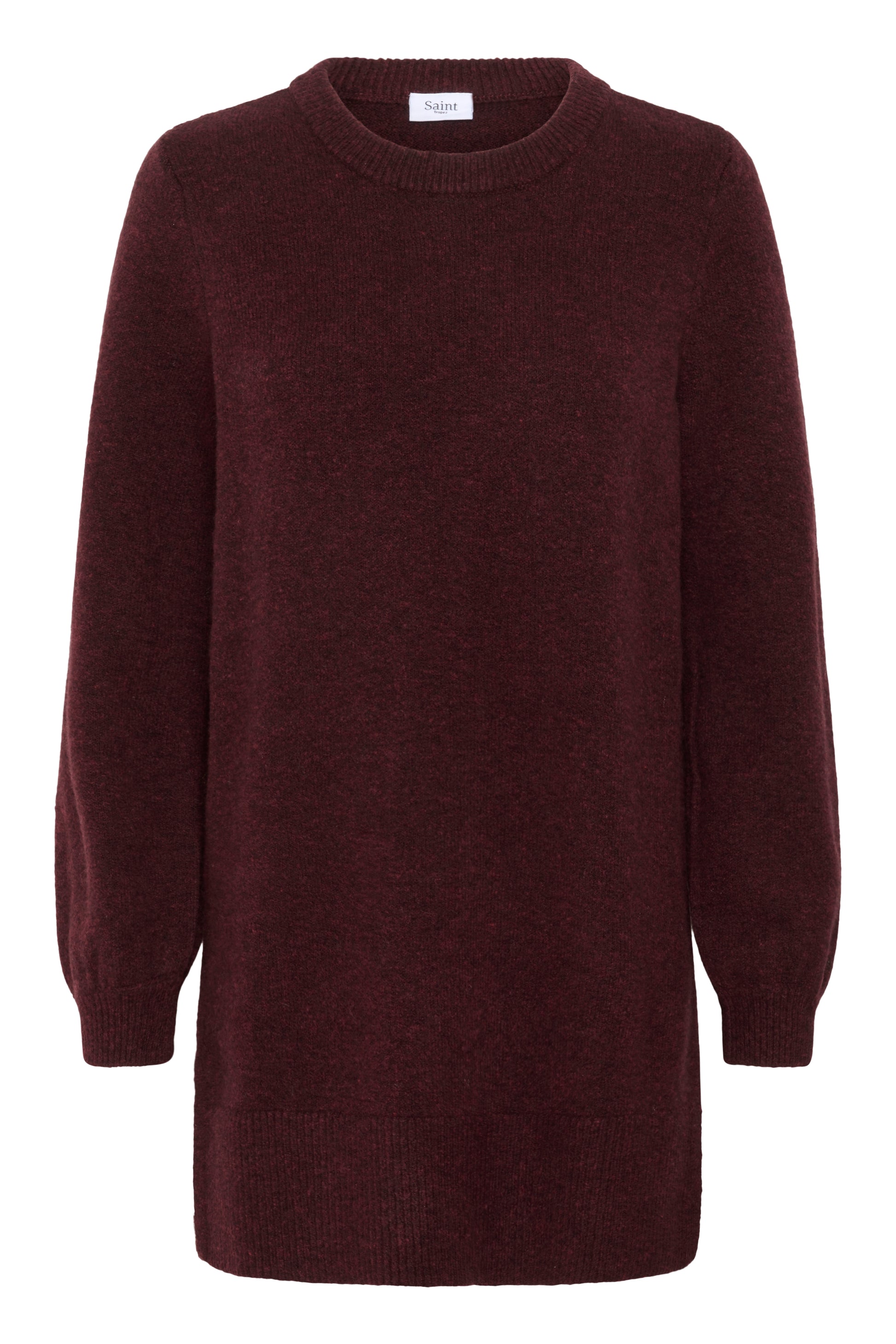 Saint Tropez MaleenSZ Long Pullover | Fudge