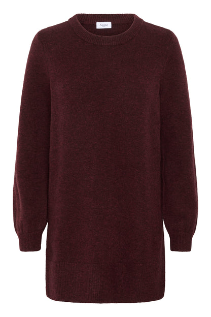 Saint Tropez MaleenSZ Long Pullover | Fudge