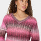 Saint Tropez Mirabel Pullover | Pink Peacock