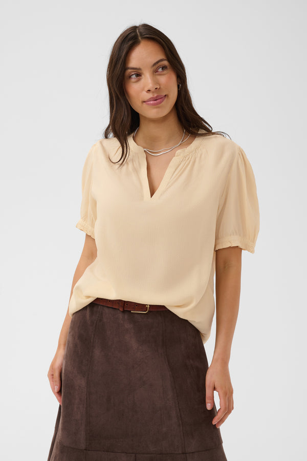 Saint Tropez Britta Blouse | Creme
