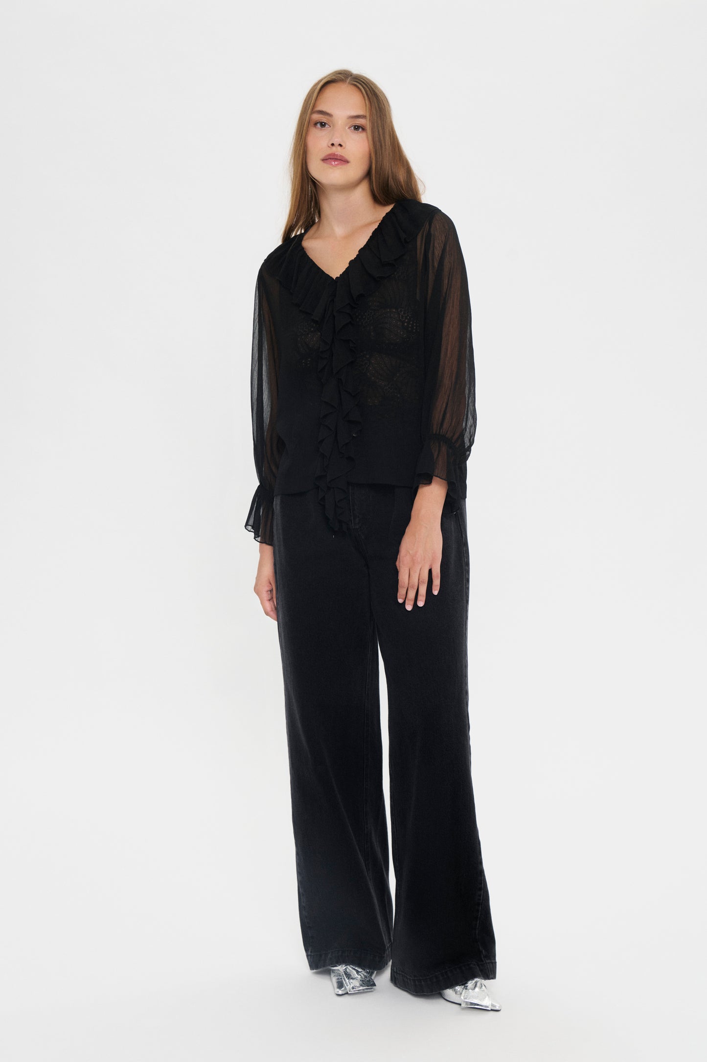 Nanette Blouse | Black