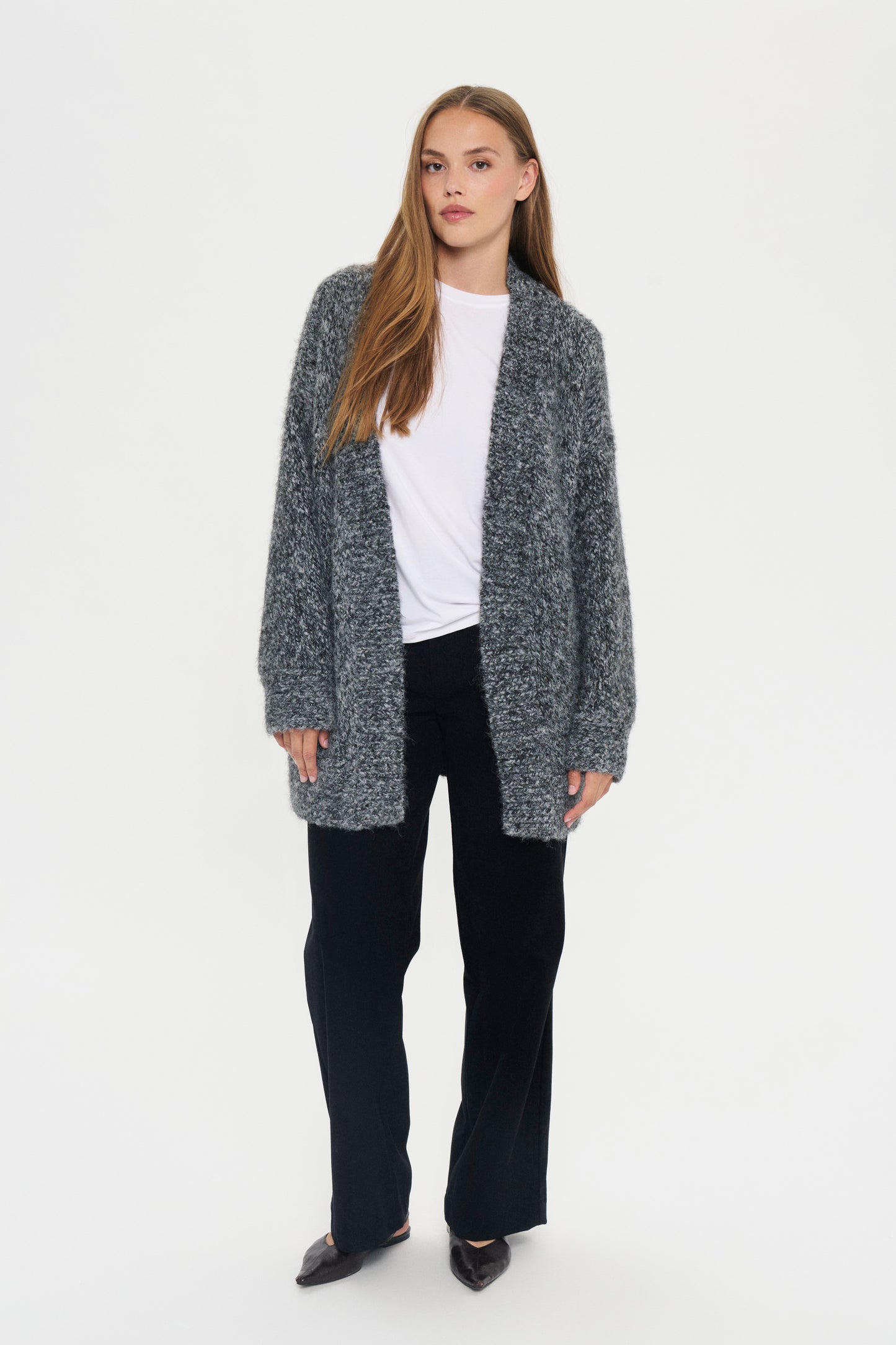 North Cardigan | Gunmetal Melange