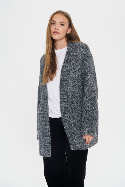 Saint Tropez North Cardigan | Gunmetal Melange