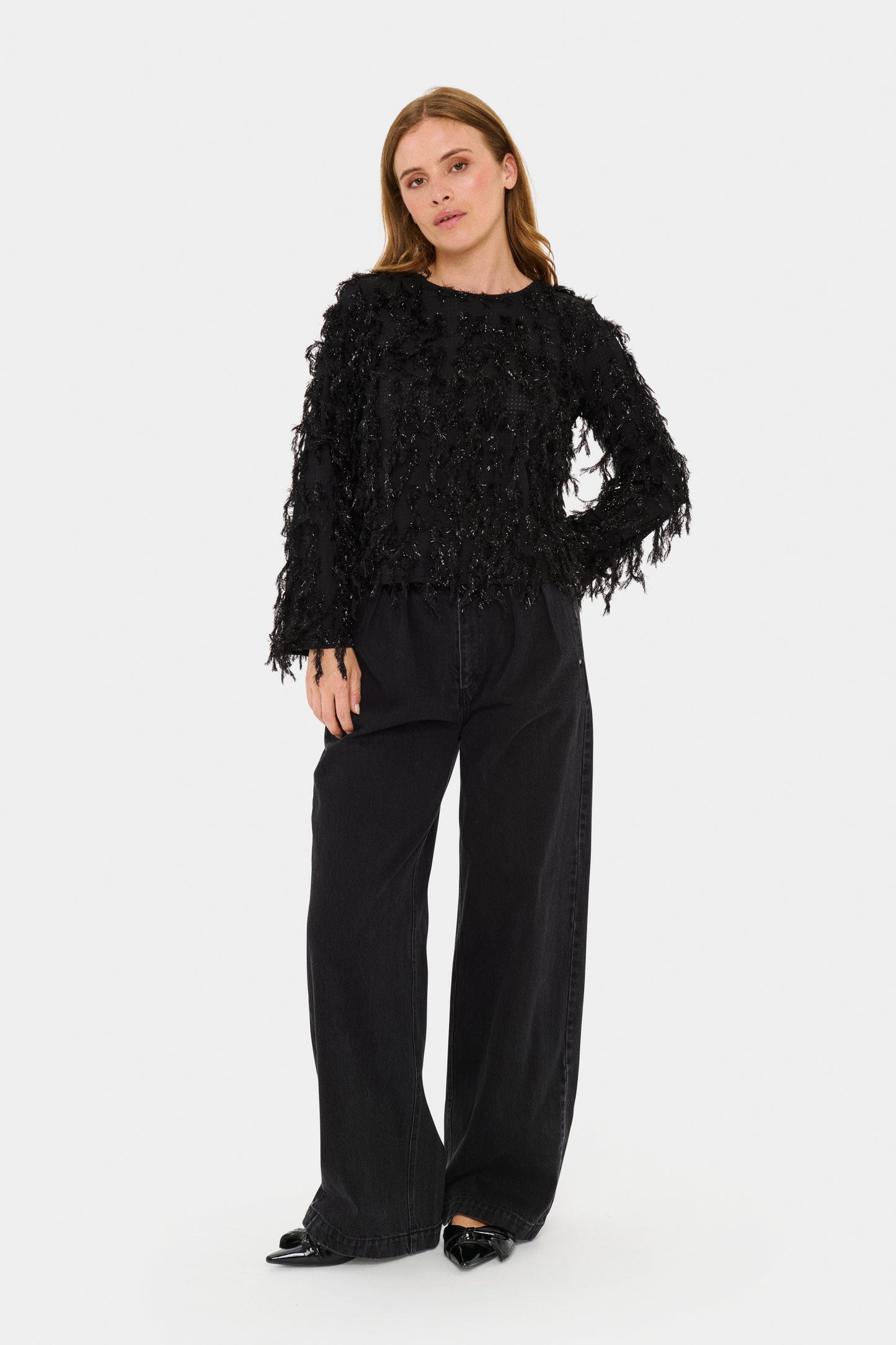 Ninette Blouse | Black