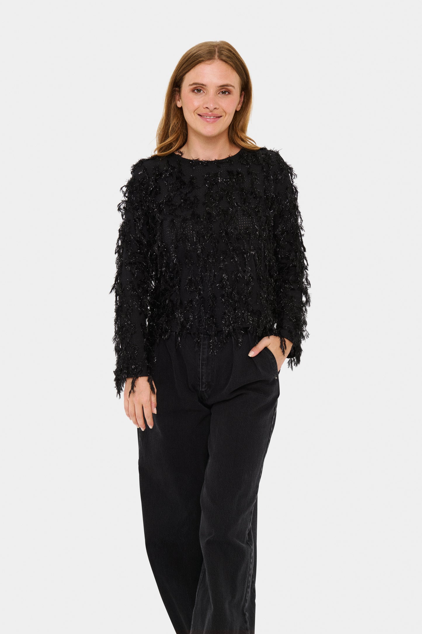 Saint Tropez Ninette Blouse | Black