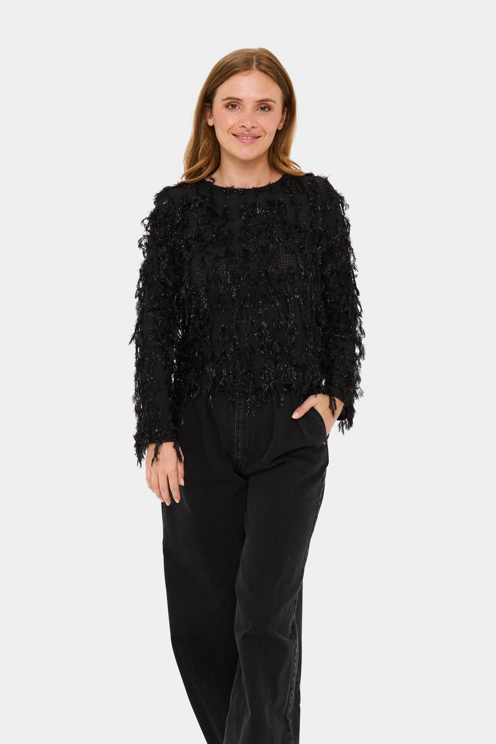 Saint Tropez Ninette Blouse | Black